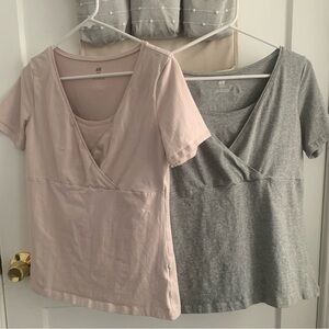2 pack h&m nursing tops